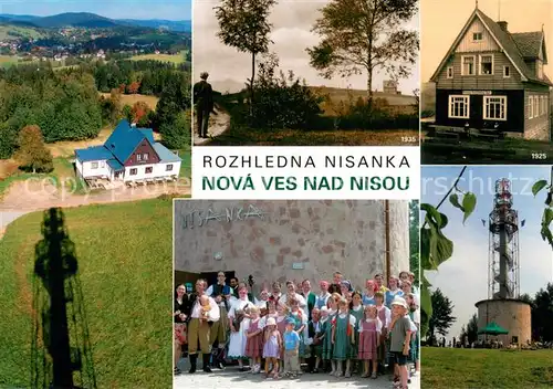 AK / Ansichtskarte Nova_Ves_nad_Nisou_Neudorf_Neisse Novovesky hreben Rozhledna Nisanka  