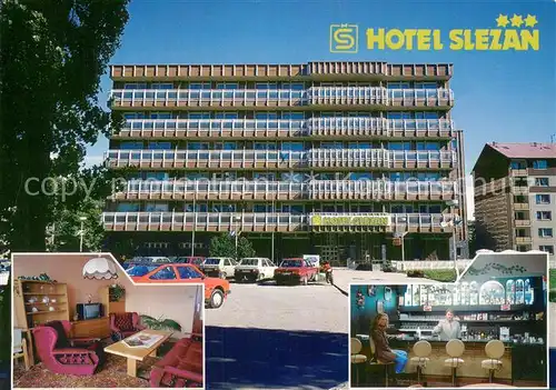 AK / Ansichtskarte Vydala_Domovina Hotel Slezan Celkovy pohled Apartman Bar Vydala_Domovina