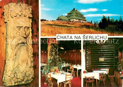 AK / Ansichtskarte Destne Chata na Serlichu Maske Gastraeume Destne