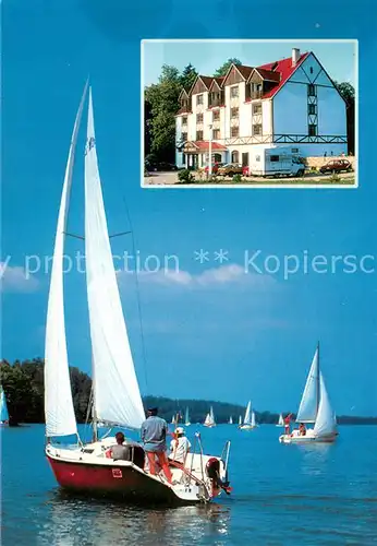 AK / Ansichtskarte Olsztyn_Allenstein Hotel Star Dadaj Segelregatta Olsztyn_Allenstein