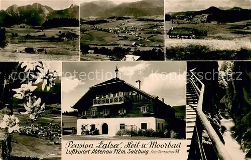 AK / Ansichtskarte Abtenau Pension Eglsee Landschaftspanorama Alpen Edelweiss Schlucht Abtenau