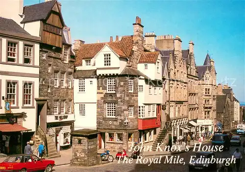 AK / Ansichtskarte Edinburgh_Scotland John Knoxs House The Royal Mile 