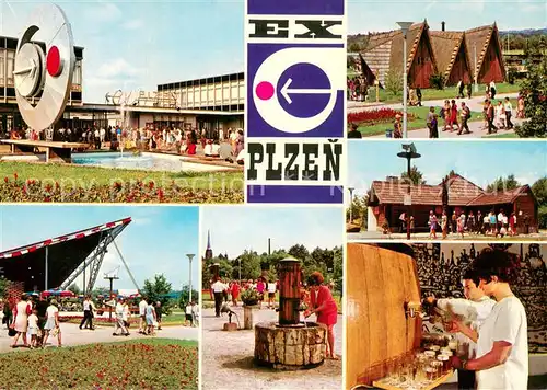 AK / Ansichtskarte Plzen_Pilsen Celostatni vystava ptoravin pohostinstvi a cestovani s mezinarodni ucasti Plzen Pilsen