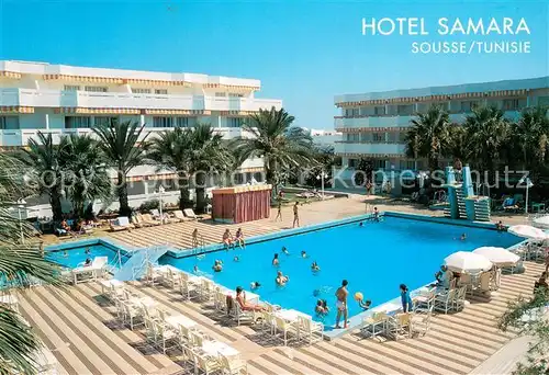 AK / Ansichtskarte Sousse Hotel Samara Pool Sousse