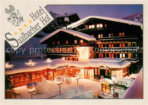 AK / Ansichtskarte Saalbach Hinterglemm Hotel Saalbacher Hof Saalbach Hinterglemm