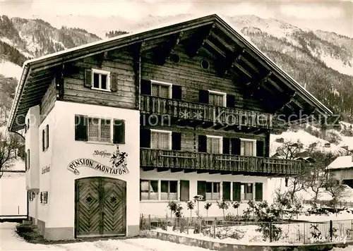 AK / Ansichtskarte Schruns_Vorarlberg Pension Montafon Schruns Vorarlberg