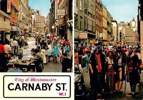 AK / Ansichtskarte London City of Westminster Carnaby Street London