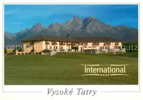 AK / Ansichtskarte Vysoke_Tatry Hotel International Vysoke Tatry