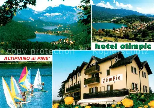 AK / Ansichtskarte Baselga_di_Pine Hotel Olimpic Panorama Altipiano di Pine Surfer Baselga_di_Pine