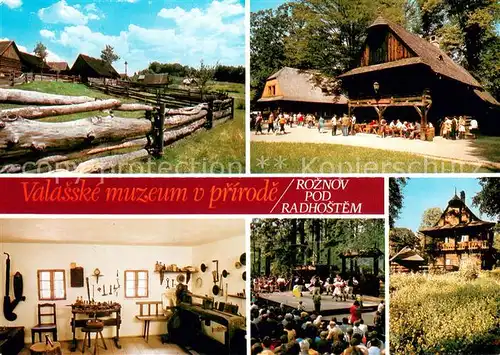 AK / Ansichtskarte Roznov_pod_Radhostem Valasske muzeum v prirode Vyznamne muzeum folkloristickych slavnosti Roznov_pod_radhostem