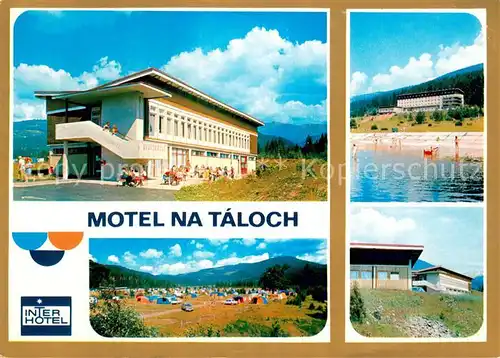 AK / Ansichtskarte Nizke_Tatry Motel na Taloch Camping Hotel Partizan Nizke Tatry