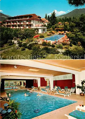 AK / Ansichtskarte Meran_Merano Hotel Juliane Pool Hallenbad Meran Merano