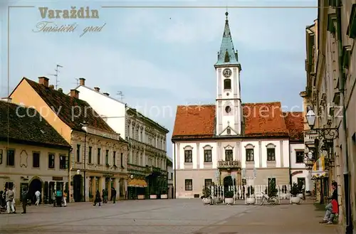 AK / Ansichtskarte Varazdin Rathaus Varazdin