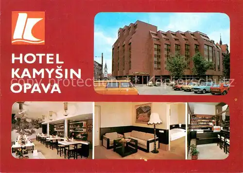 AK / Ansichtskarte Opava_Troppau Hotel Kamysin Gastraeume Opava Troppau