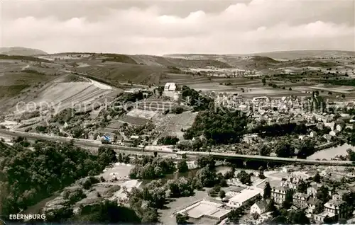 AK / Ansichtskarte Ebernburg Fliegeraufnahme Ebernburg