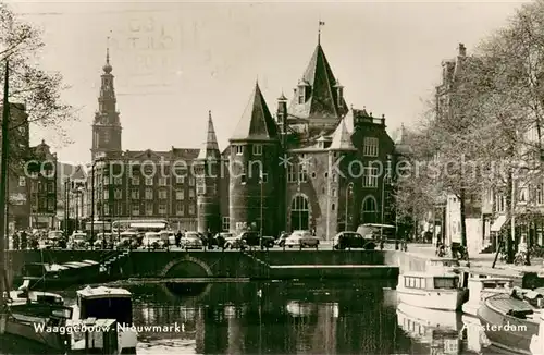 AK / Ansichtskarte Amsterdam__NL Waaggebouw Nieuwmarkt 