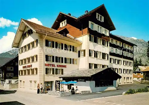 AK / Ansichtskarte Andermatt_UR Hotel Krone 