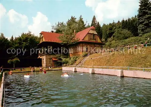 AK / Ansichtskarte Pustevny_Pustewny Horsky hotel Skalikova louka posta Horni Becva Beskydy Berghotel Beskiden Pustevny_Pustewny