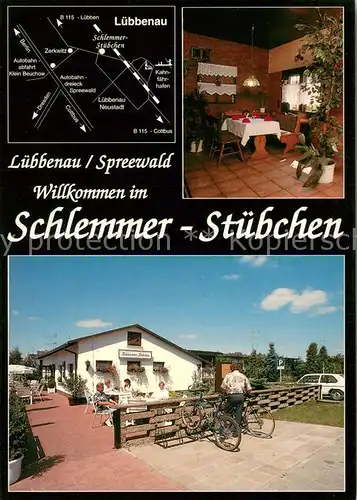 AK / Ansichtskarte Luebbenau_Spreewald Restaurant Schlemmer Stuebchen Luebbenau Spreewald