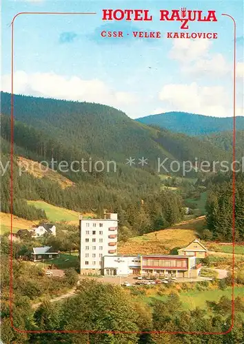 AK / Ansichtskarte Velke_Karlovice Hotel Razula Beskiden Velke Karlovice