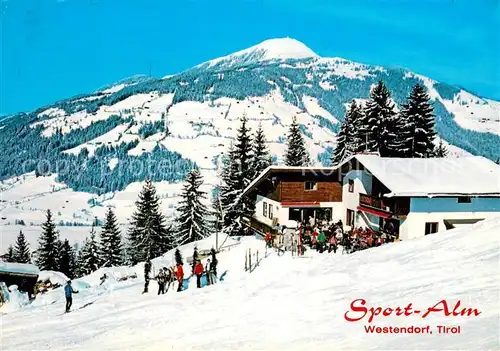 AK / Ansichtskarte Westendorf_Tirol Sportalm am Nachtsoellberg Skigebiet Kitzbueheler Alpen Westendorf_Tirol