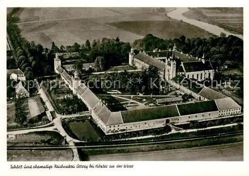AK / Ansichtskarte Corvey Schloss und ehemalige Reichsabtei Corvey