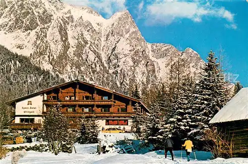 AK / Ansichtskarte Antholz_Rasen Hotel Restaurant Cafe Bar Wildgall Alpen Wintersport Antholz Rasen