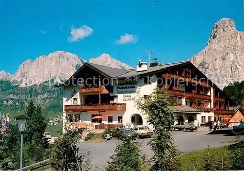 AK / Ansichtskarte Corvara_Pustertal_Suedtirol Sporthotel Panorama Dolomiten Corvara_Pustertal