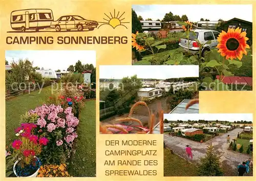 AK / Ansichtskarte Kreblitz Campingplatz Sonnenberg am Spreewald Kreblitz