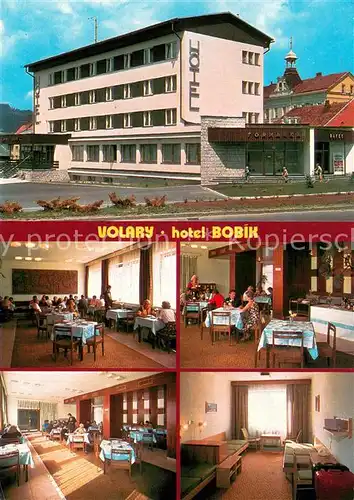 AK / Ansichtskarte Volary_Wallem_CZ Hotel Bobik Restaurant Fremdenzimmer 