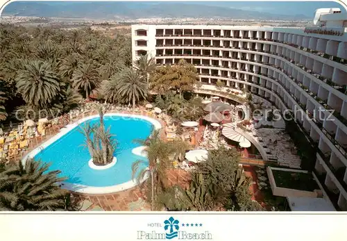AK / Ansichtskarte Playa_de_Maspalomas Hotel Palm Beach Swimming Pool Playa_de_Maspalomas
