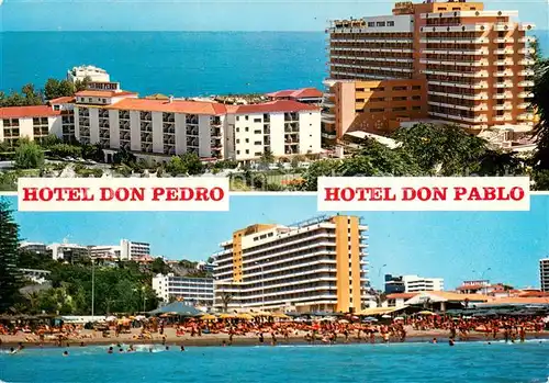 AK / Ansichtskarte Torremolinos Hoteles Don Pedro y Don Pablo Torremolinos