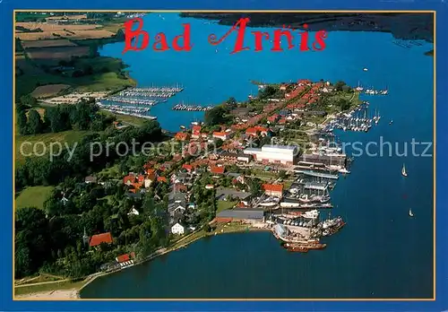AK / Ansichtskarte Bad_Arnis_Schlei Fliegeraufnahme Bad_Arnis_Schlei
