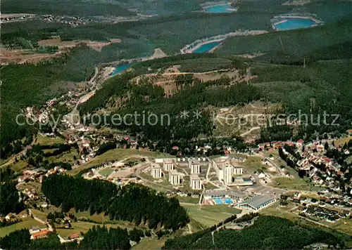 AK / Ansichtskarte Altenau_Harz Fliegeraufnahme mit Okertalsperre Altenau Harz