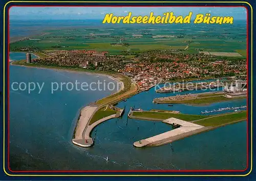AK / Ansichtskarte Buesum_Nordseebad Fliegeraufnahme Buesum_Nordseebad