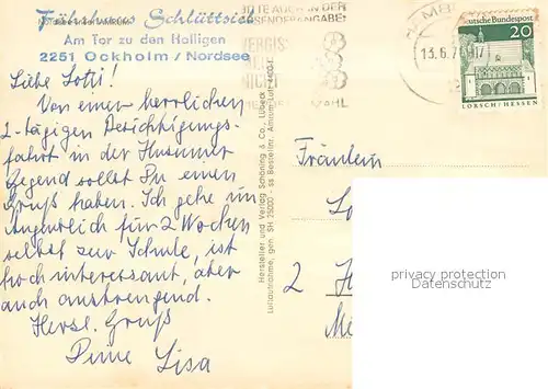 AK / Ansichtskarte Amrum Fliegeraufnahme Amrum