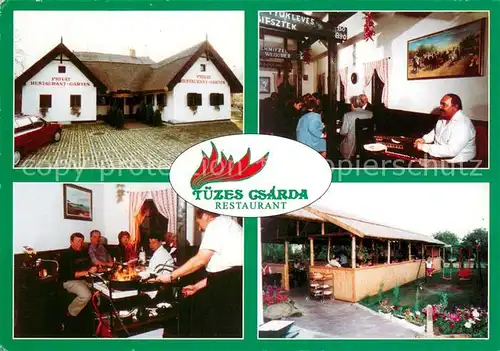 AK / Ansichtskarte Gyenesdias Tuezes Csarda Restaurant Gyenesdias