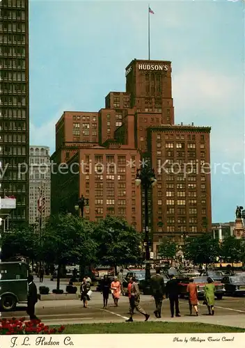 AK / Ansichtskarte Detroit_Michigan J. L. Hudson Co. 