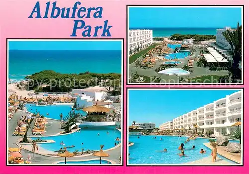 AK / Ansichtskarte Albufera Apartamentos Albufera Park Playa de Muro Pools Albufera