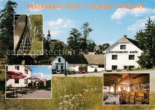 AK / Ansichtskarte Jihlava_Iglau Restaurant Mlyn Terrasse Bar 