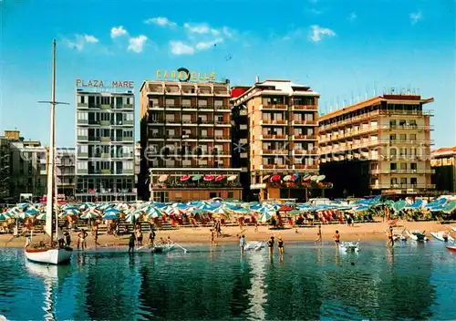 AK / Ansichtskarte Cattolica__Provincia_Rimini Alberghi a mare 