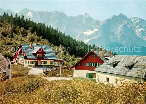 AK / Ansichtskarte Eisenkappel Vellach Gaststaette Seebergsattel Alpen Eisenkappel Vellach