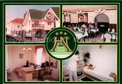 AK / Ansichtskarte Hajduszoboszlo  Hotel Nora Restaurant Fremdenzimmer Kuranwendung Hajduszoboszlo 