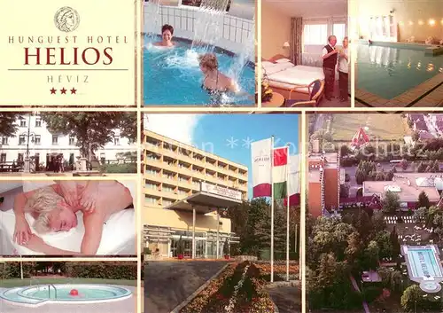 AK / Ansichtskarte Heviz Hunguest Hotel Helios Hallenbad Kuranwendung Heviz