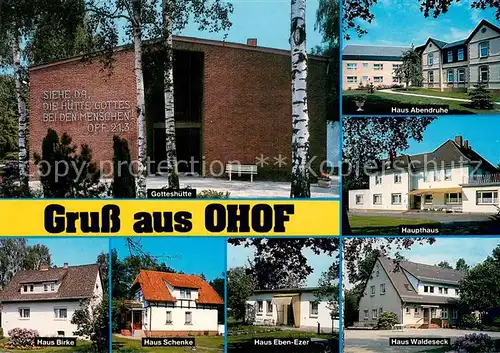 AK / Ansichtskarte Ohof Diakonissenanstalt und Altenheim Ohof