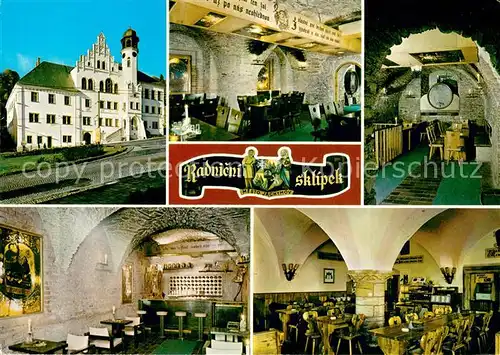 AK / Ansichtskarte Jachymov_Sankt_Joachimsthal Rathauskeller ehemalige Folterkammer Ratsweinstube 