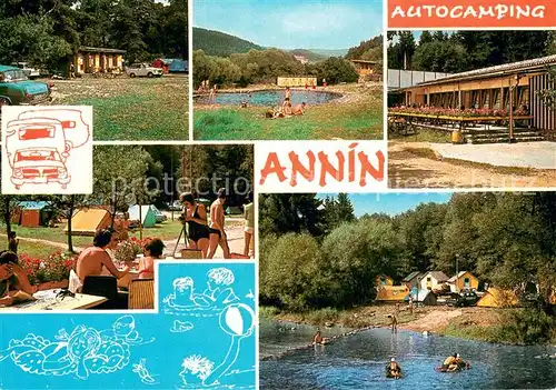 AK / Ansichtskarte Annin Dlouha Autocamping Annin Badesee 