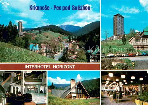 AK / Ansichtskarte Pec_pod_Snezkou Interhotel Horizont Restaurant  Pec_pod_Snezkou