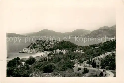 AK / Ansichtskarte Milocer_Montenegro Fliegeraufnahme 