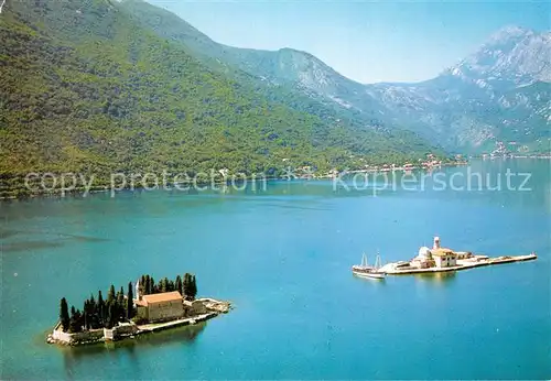 AK / Ansichtskarte Perast_Montenegro Gospa od Skrpjela 